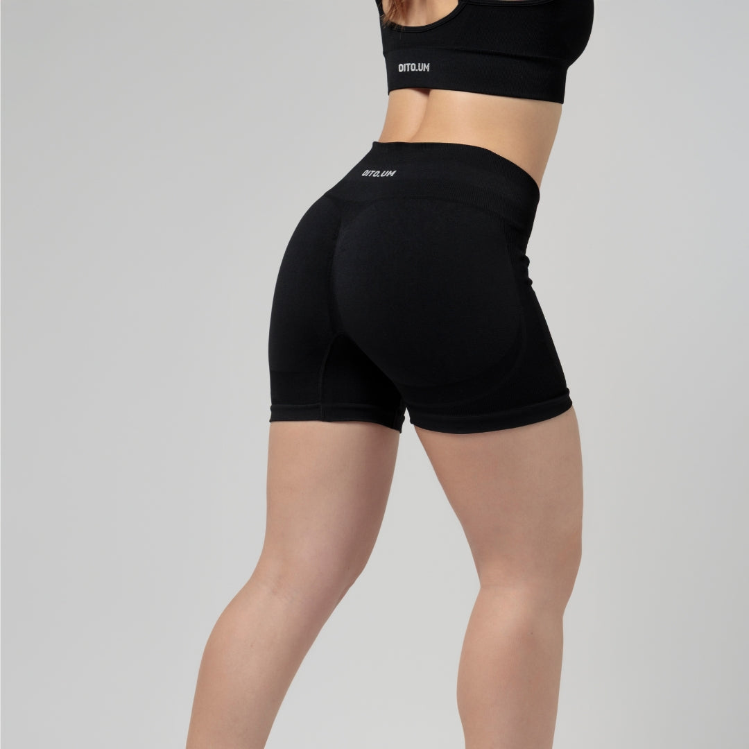 Calções Perfect Fit Low Waist Black