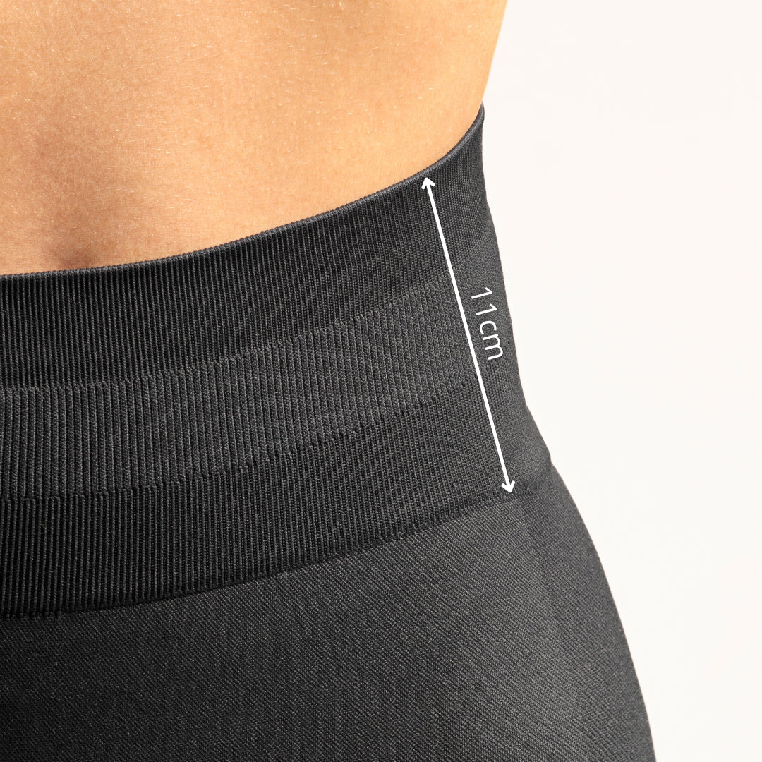 Leggings push-up negros mate de ajuste perfecto