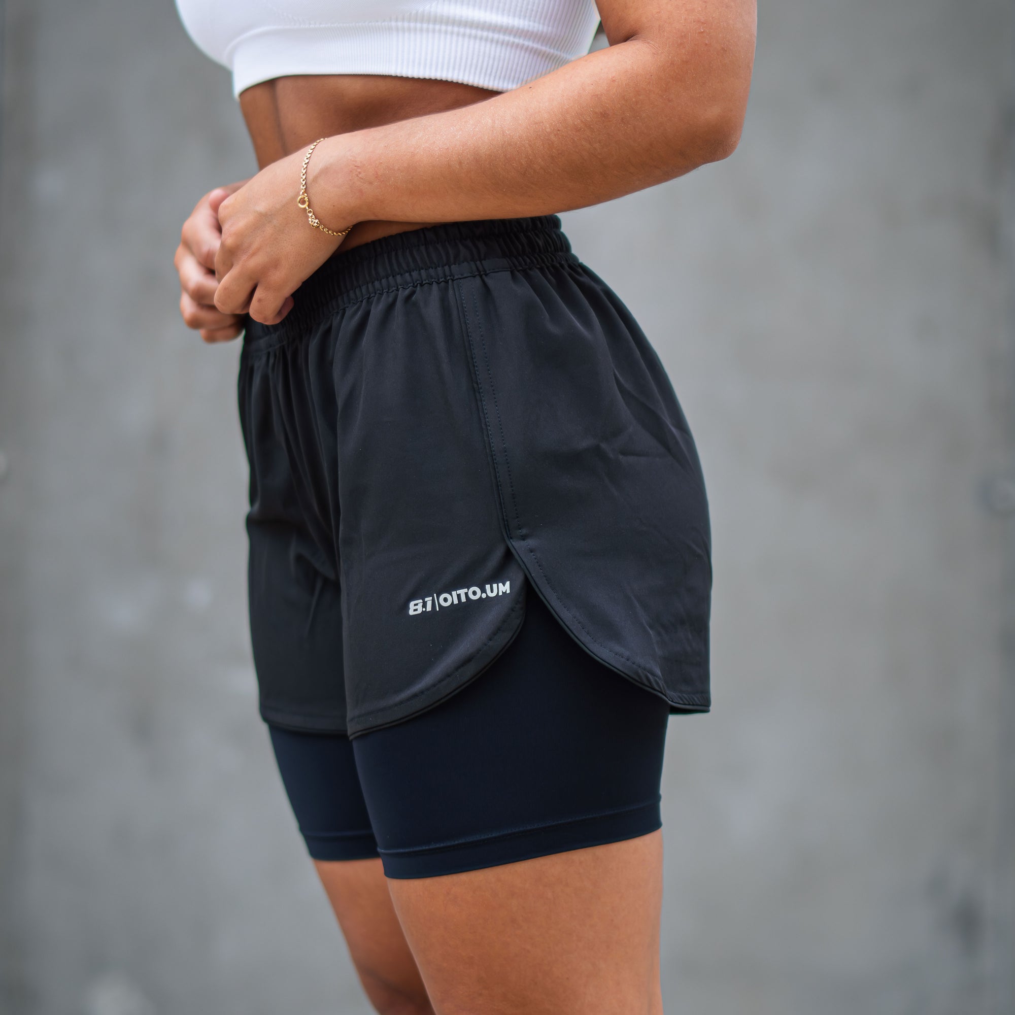 Pantalón Corto Málaga Negro