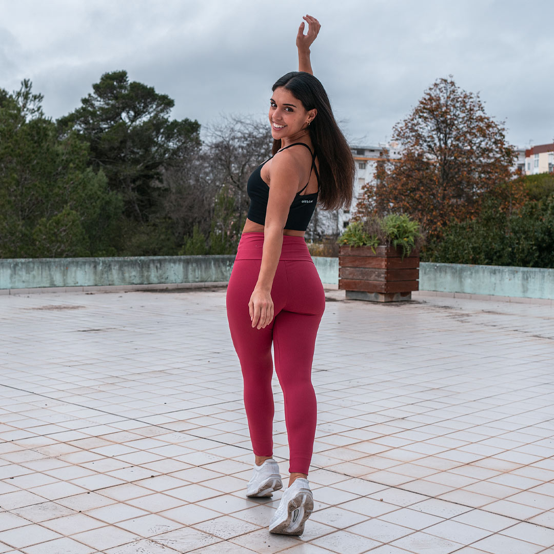 Leggings High Fresh Rosa