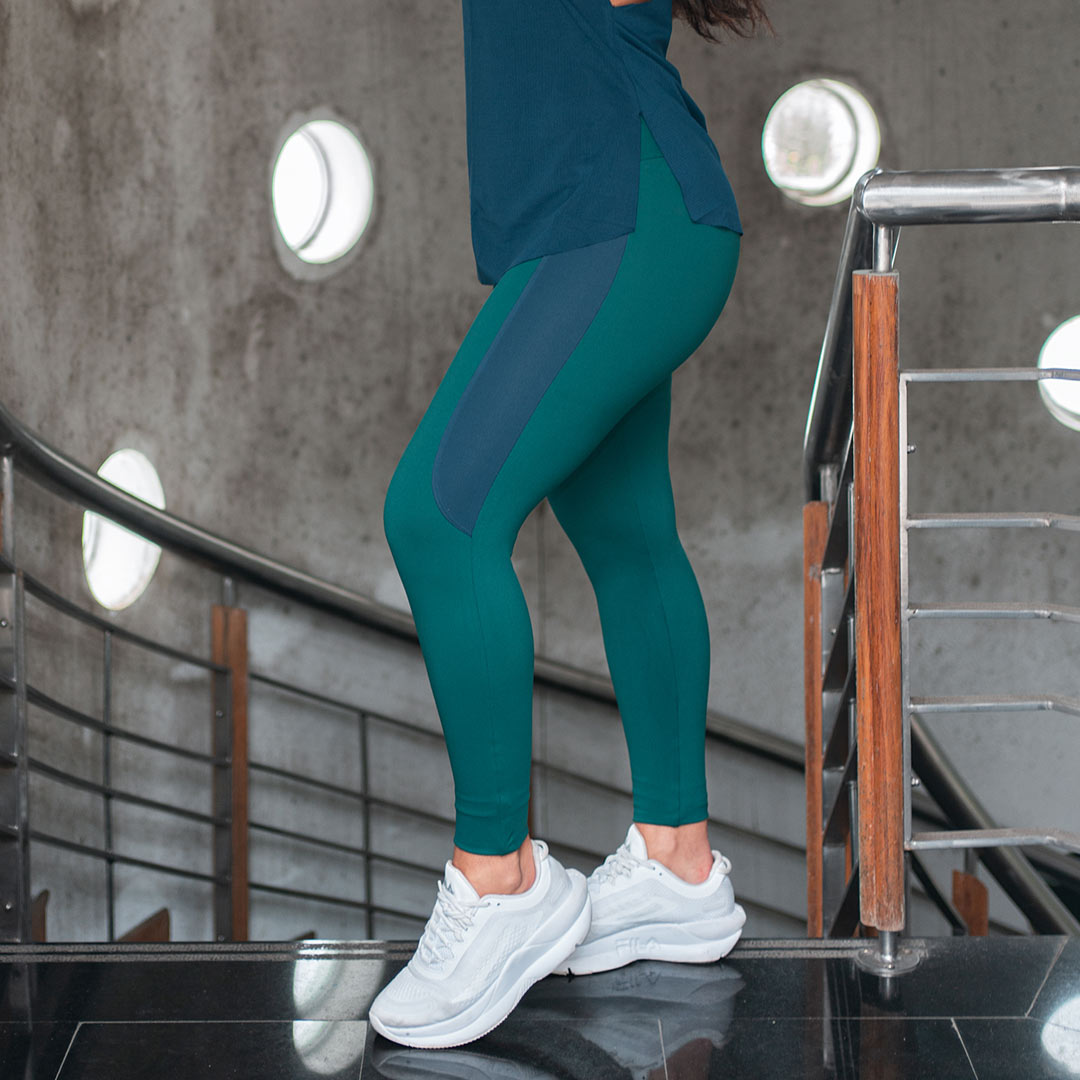 leggins verdes listos
