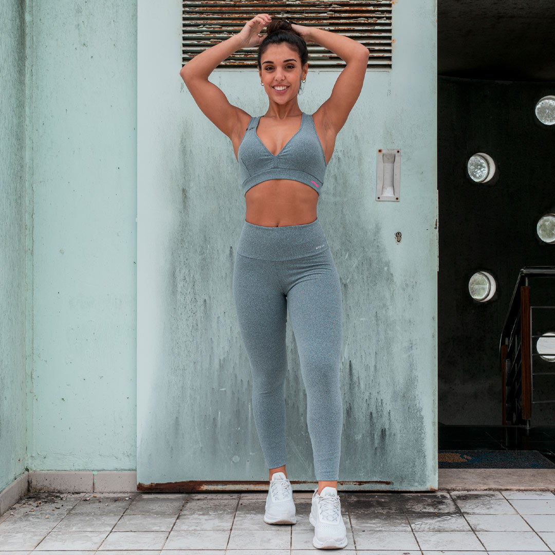 leggins grises confort