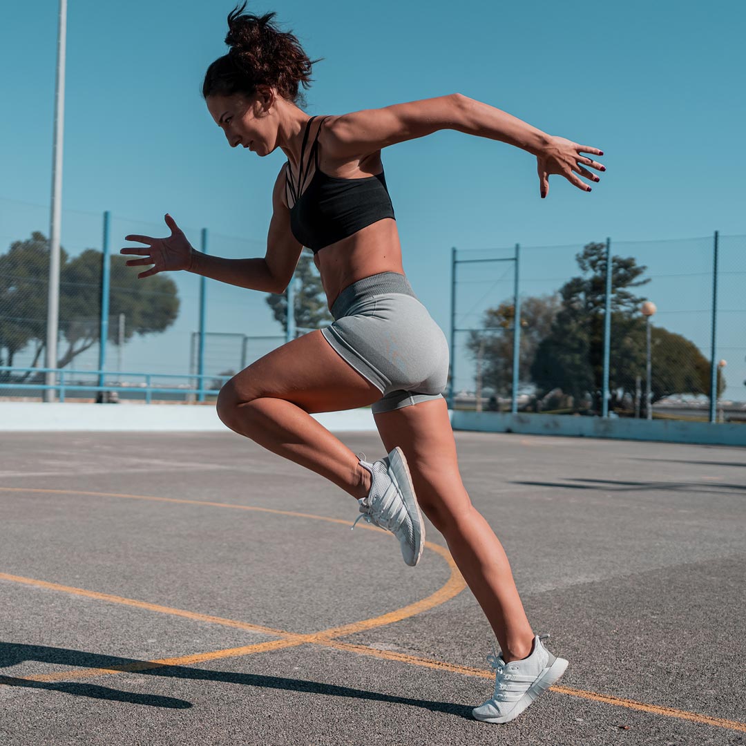 sport gray shorts