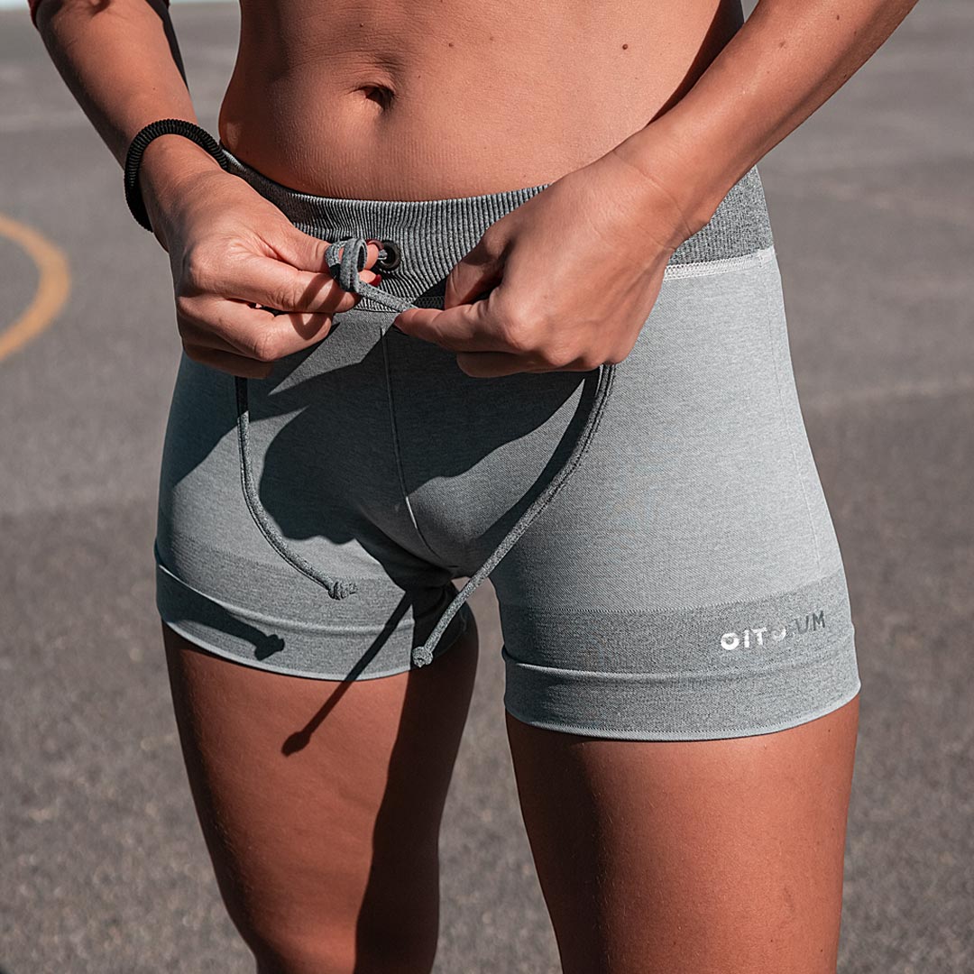 sport gray shorts