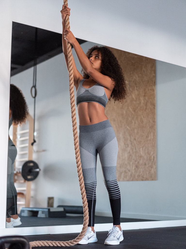 Zebra Gray Leggings