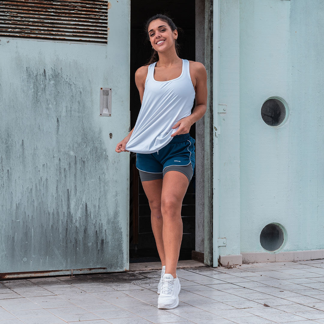 soft skin white tank top
