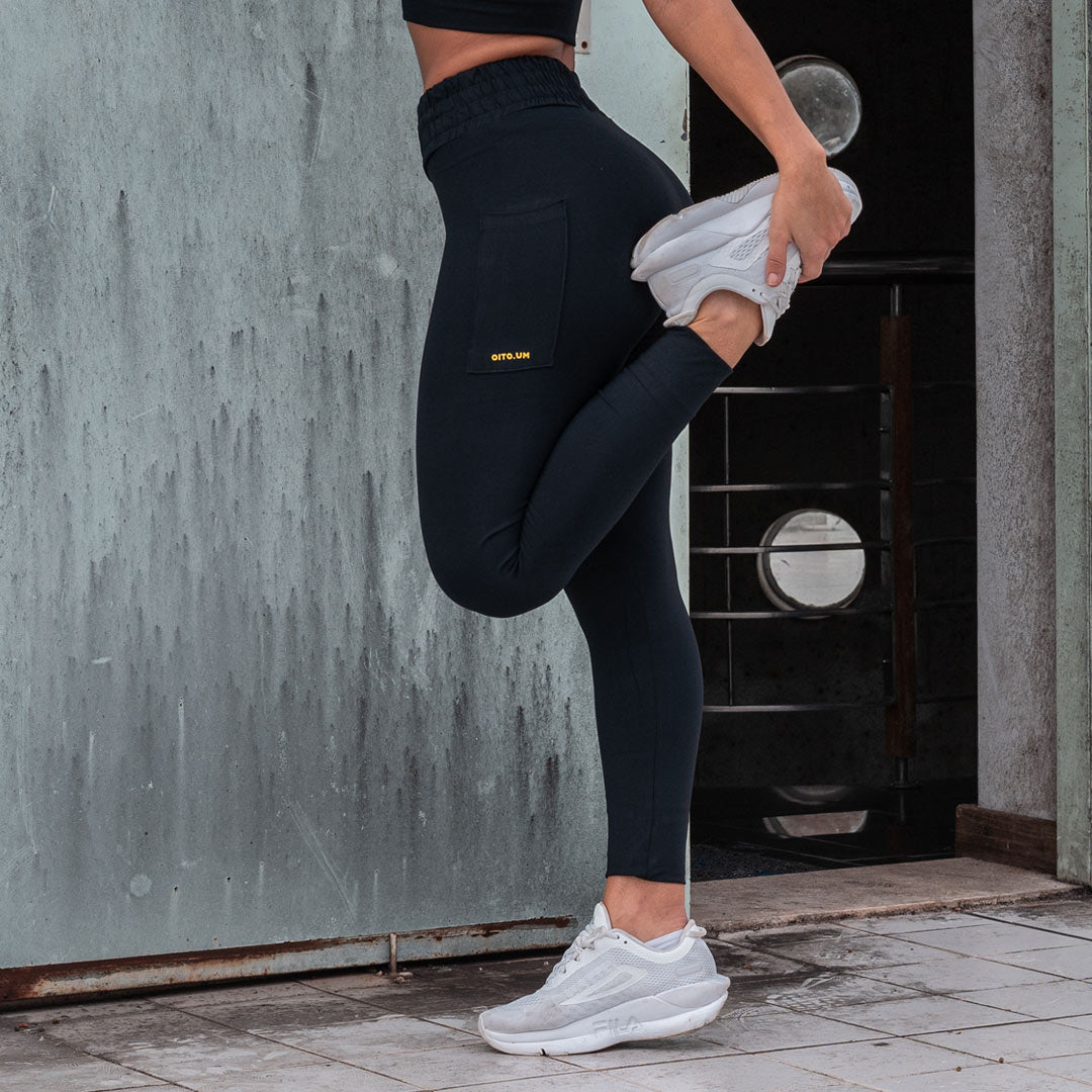 leggings elastic black