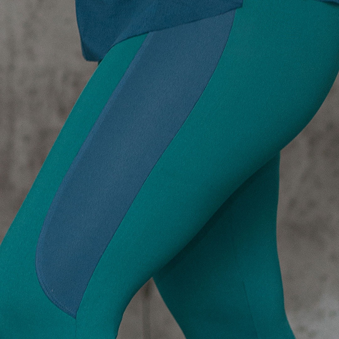 leggins verdes listos