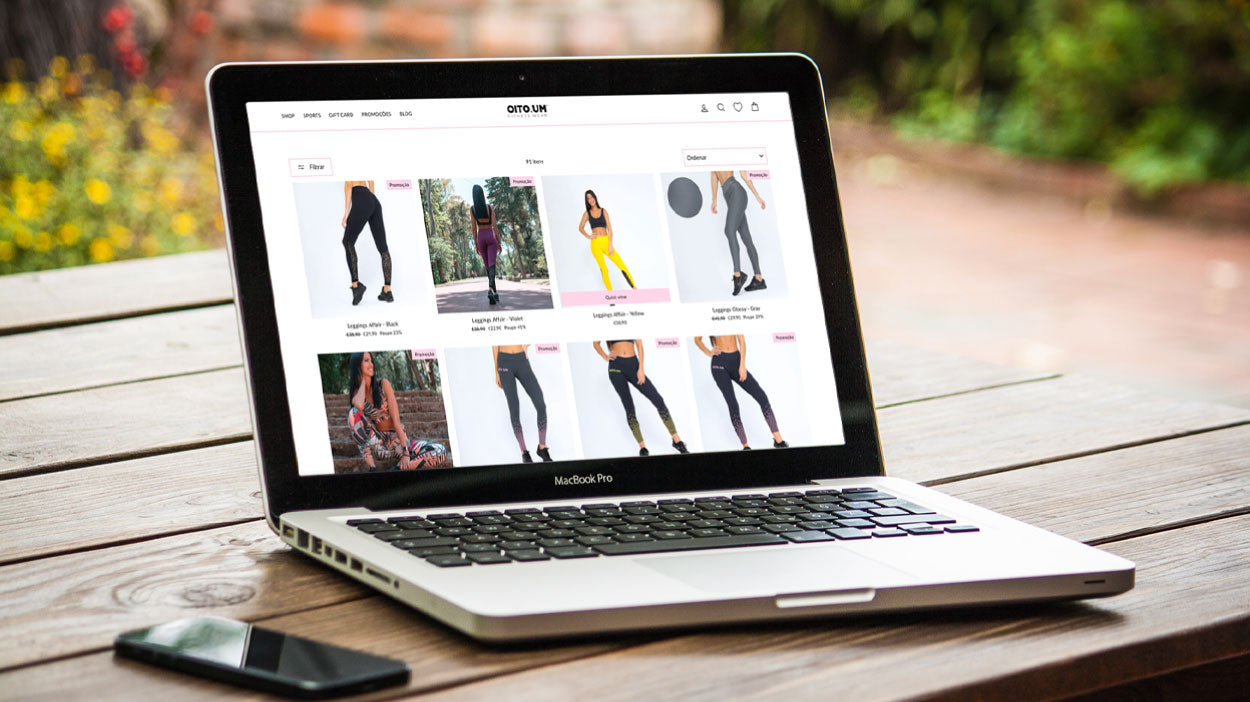 Comprar roupa de desporto online