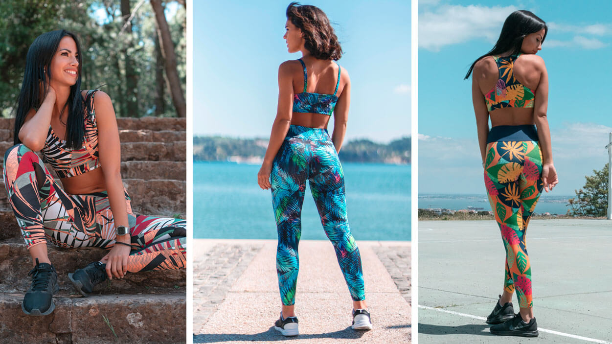 leggings estampadas