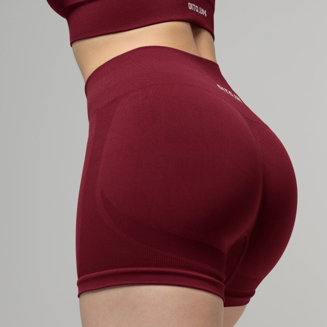 Calções Perfect Fit Low Waist Wine
