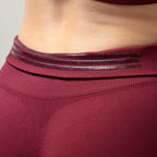 Calções Perfect Fit Low Waist Wine