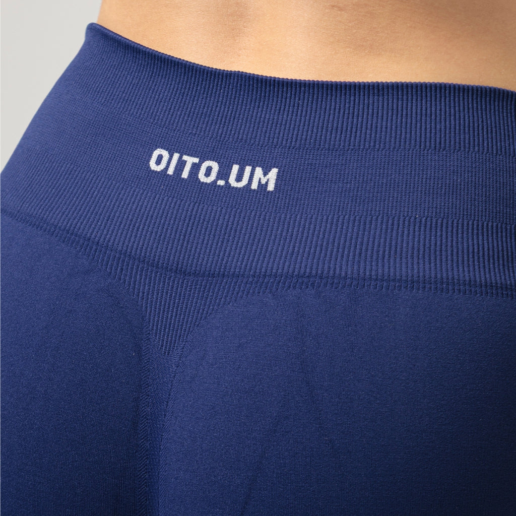 Calções Perfect Fit Low Waist Blue