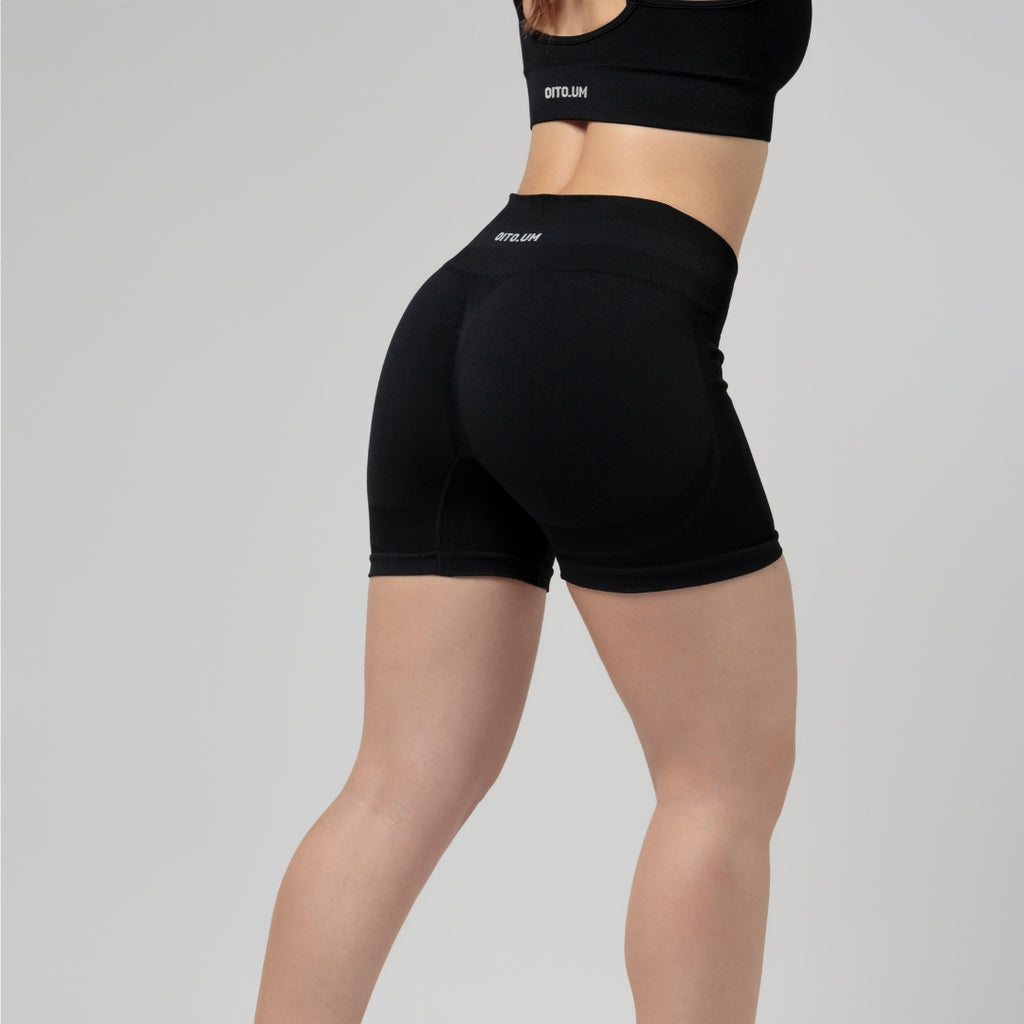 Calções Perfect Fit Low Waist Black