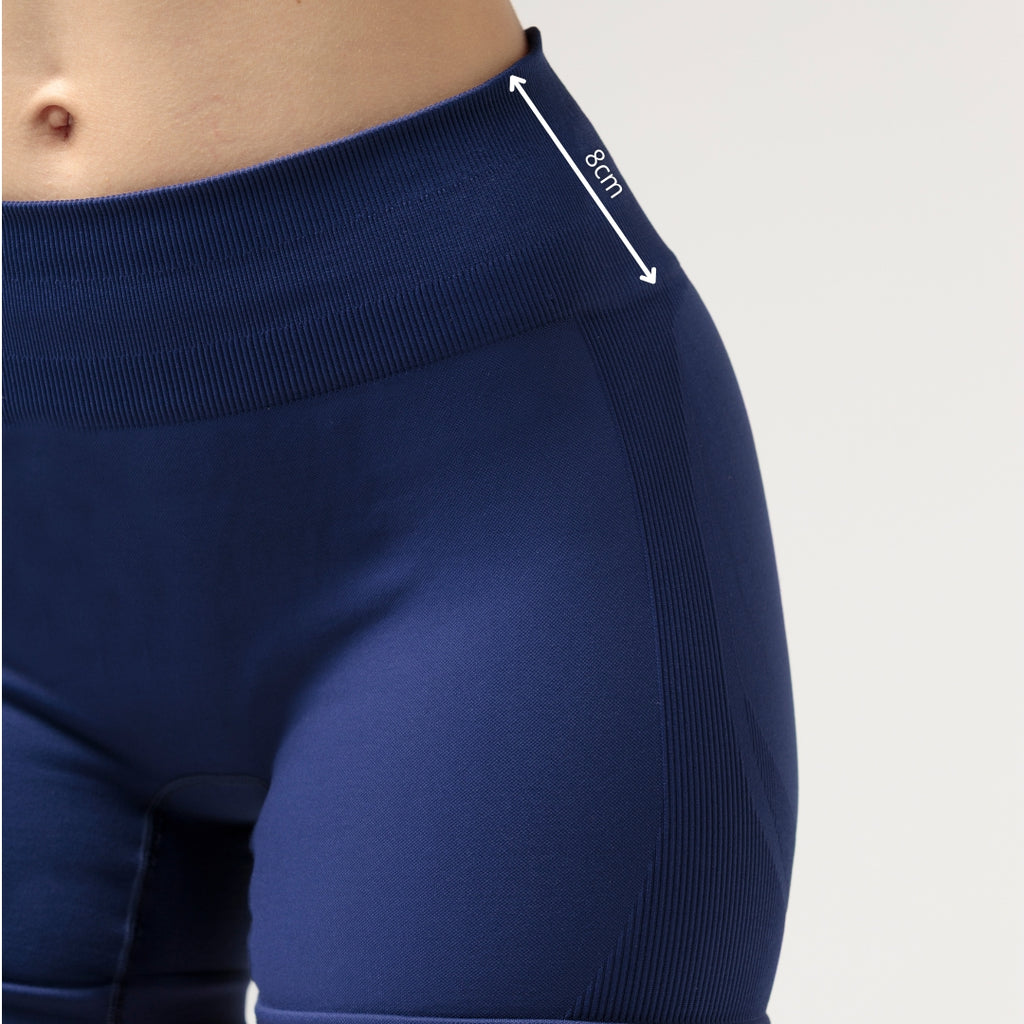 Calções Perfect Fit Low Waist Blue