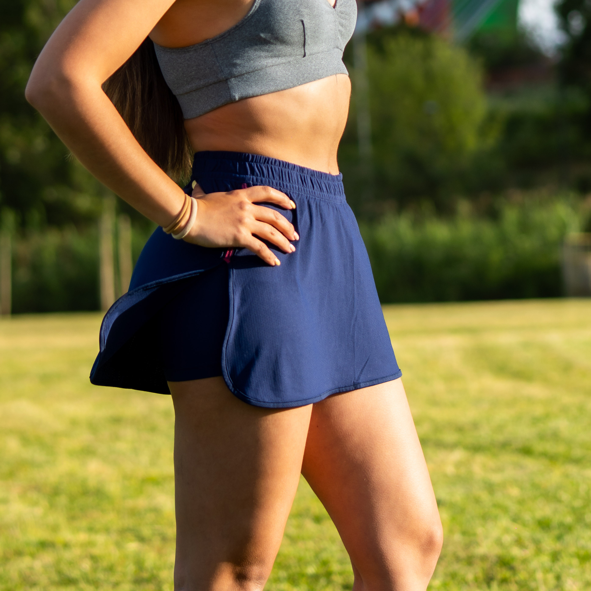 Falda Valencia Azul Océano