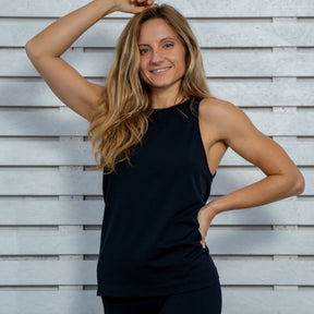 Venice Black Tank Top