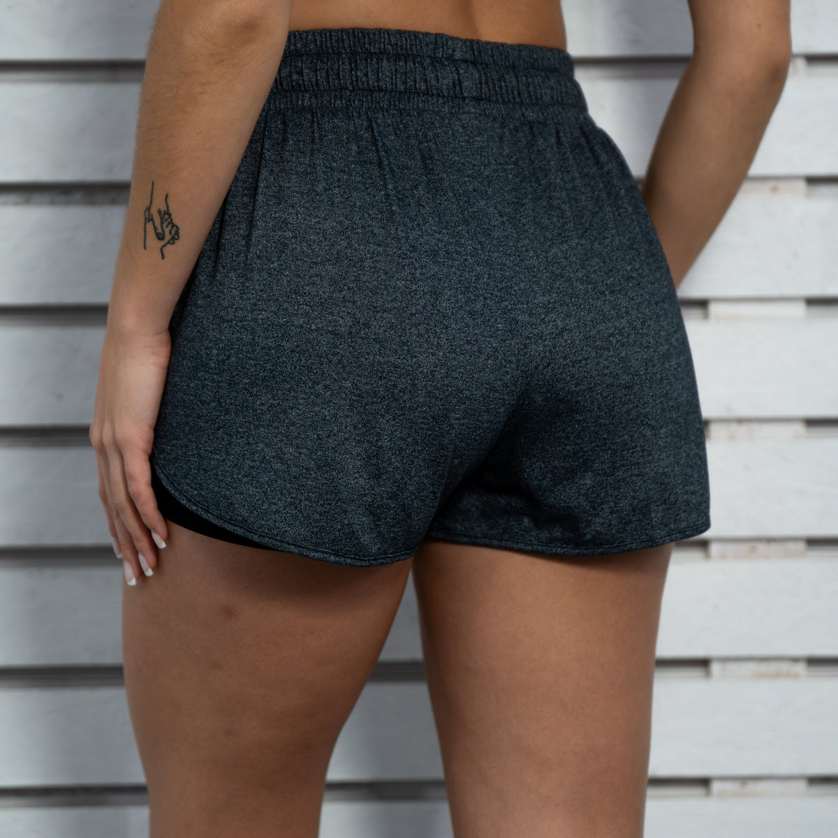 Black Barcelona Shorts