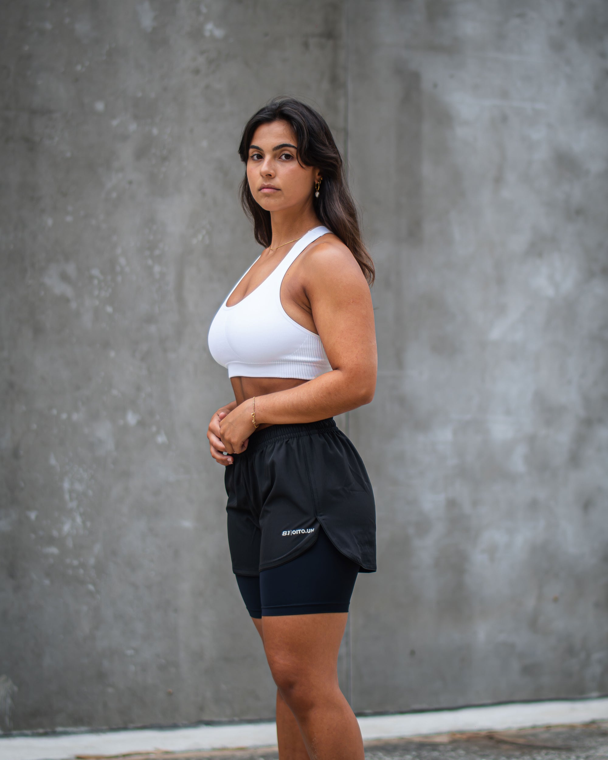 Pantalón Corto Málaga Negro