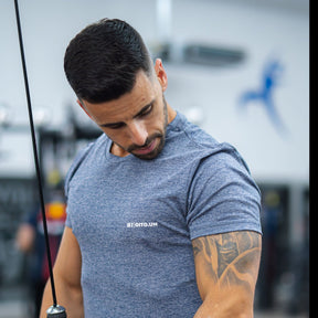 Milan Blue Running T-Shirt