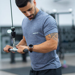 Milan Blue Running T-Shirt