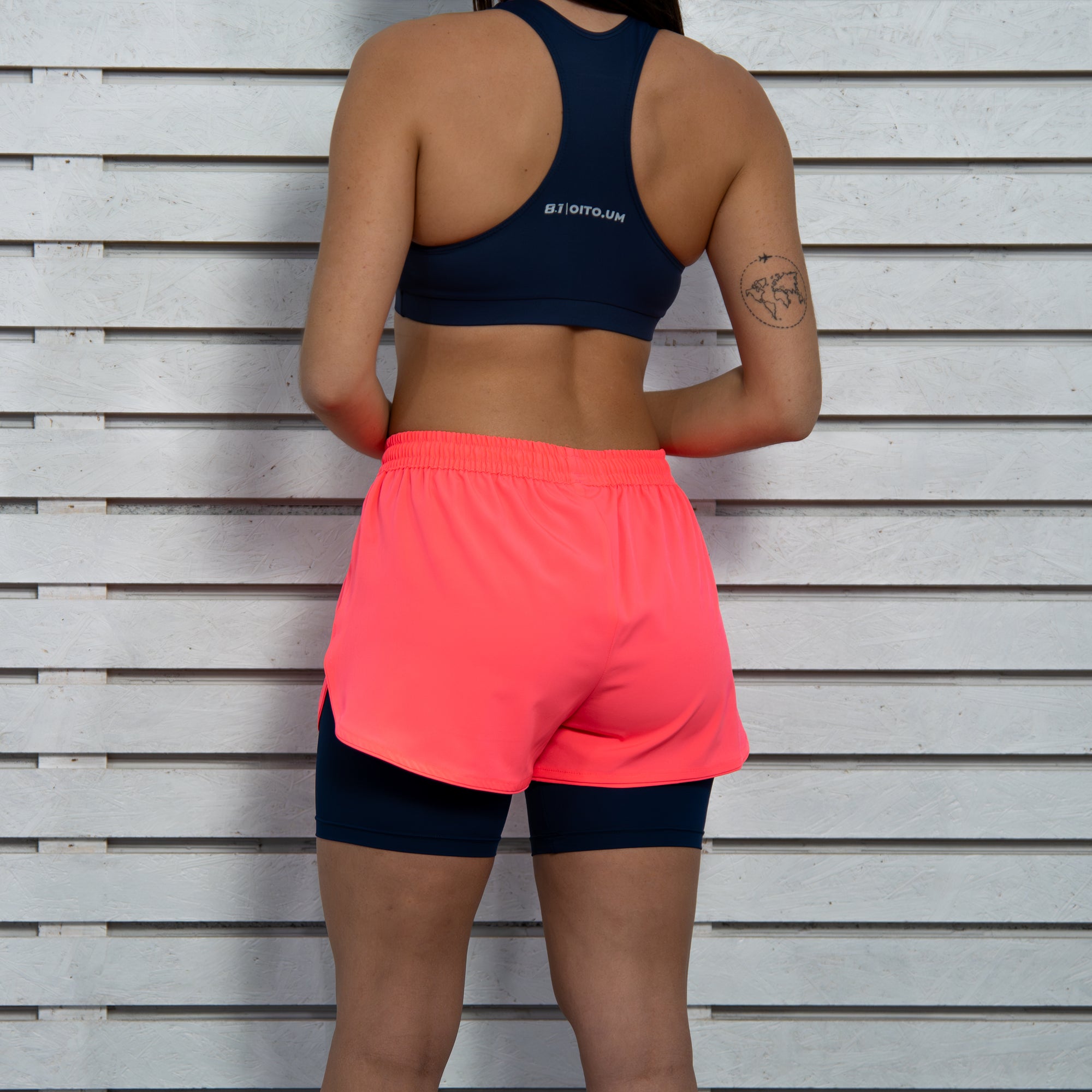 Pantalón Corto Málaga Rosa