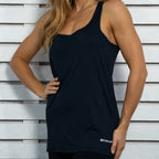 Verona Black Tank Top