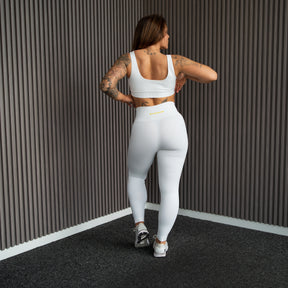 White Monaco Leggings