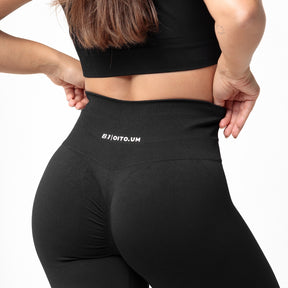Leggings Push-Up Black + Crop Top Eva