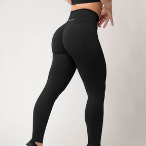 Leggings Push-Up Black + Crop Top Eva