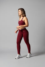 Leggings Perfect Fit Low Waist Wine
