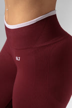 Leggings Perfect Fit Low Waist Wine