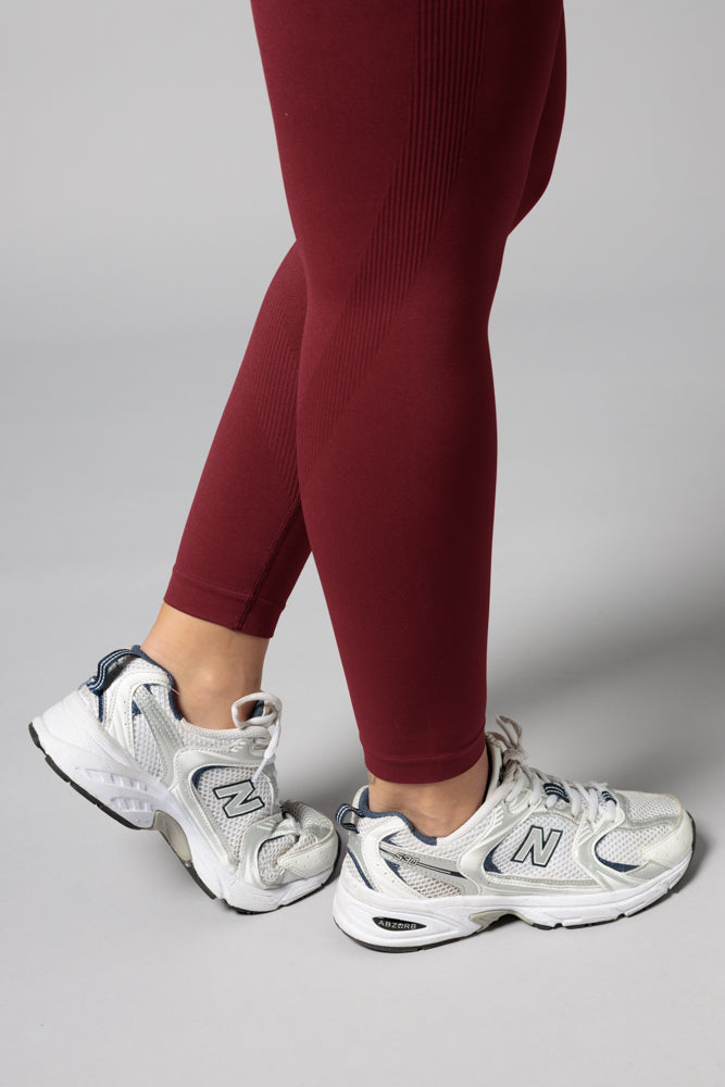 Leggings Perfect Fit Low Waist Wine