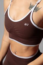 Leggings Perfect Fit Low Waist Brown