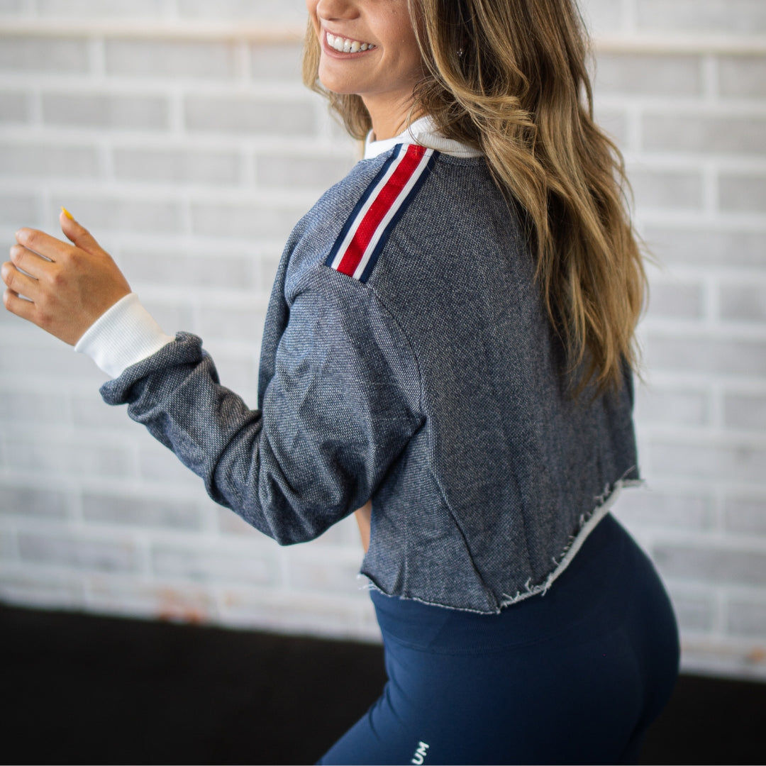 Crop Spring Blue + Crop Spring Black