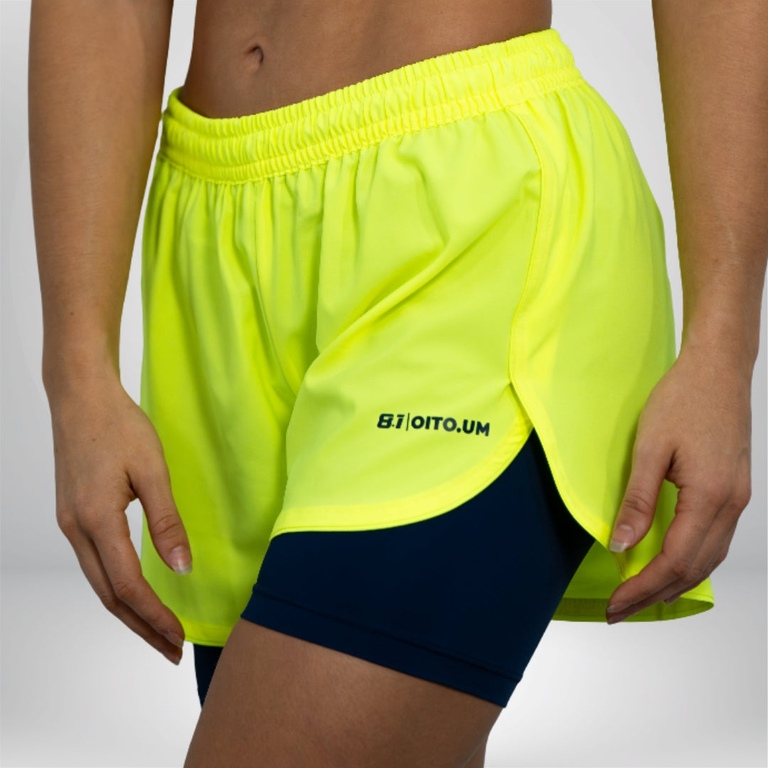 Pantalón Corto Málaga Amarillo