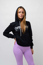 Sudadera acogedora negra Pyxis
