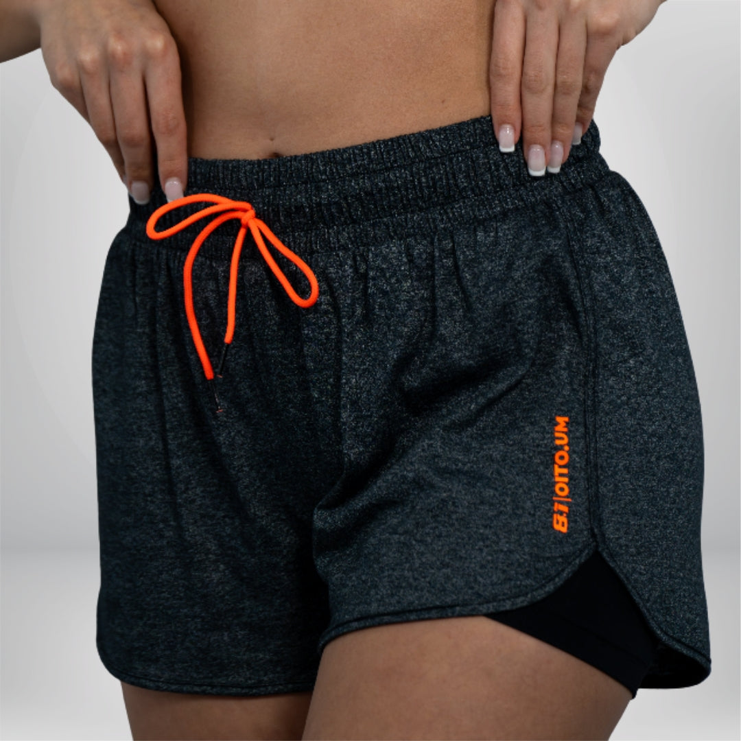 Calção Barcelona Preto – roupa fitness 8.1 Oito.Um