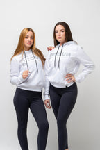 Sudadera blanca acogedora de Pyxis