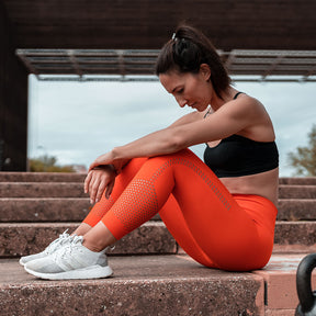 Leggings Capri Orange