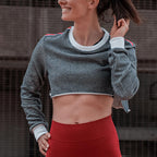 Crop Spring Blue