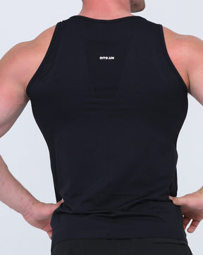 Marathon Black Tank Top